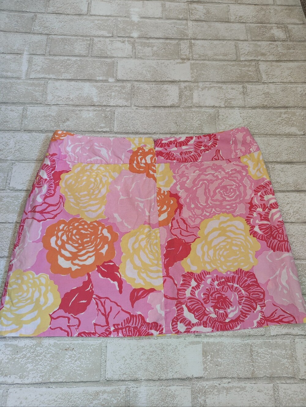 Lilly Pulitzer Winners Circle Vintage Floral Skort - Picture 2 of 5